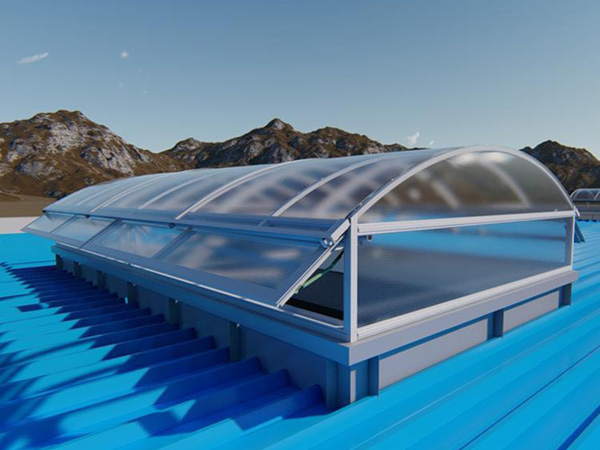 弧型通風排煙天窗